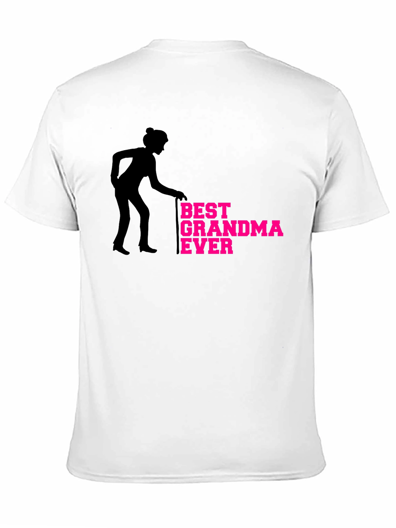 Best Grandma Ever Black T-Shirt