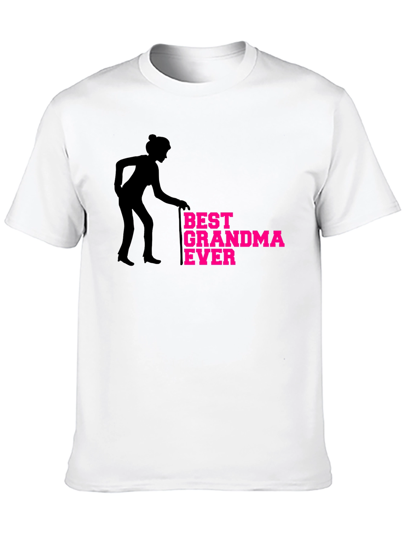 Best Grandma Ever Black T-Shirt