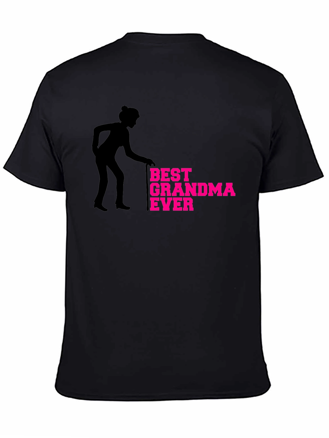 Best Grandma Ever Black T-Shirt