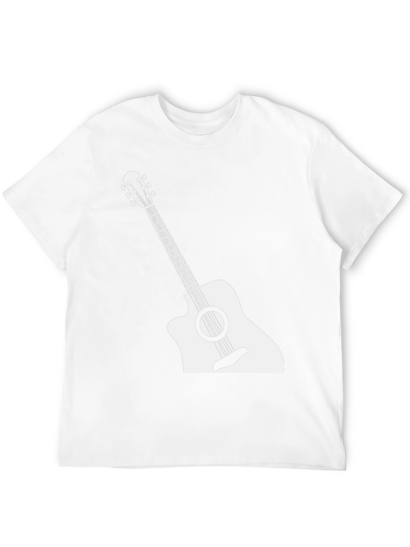 Guitar Graphic Tee - Musician Style