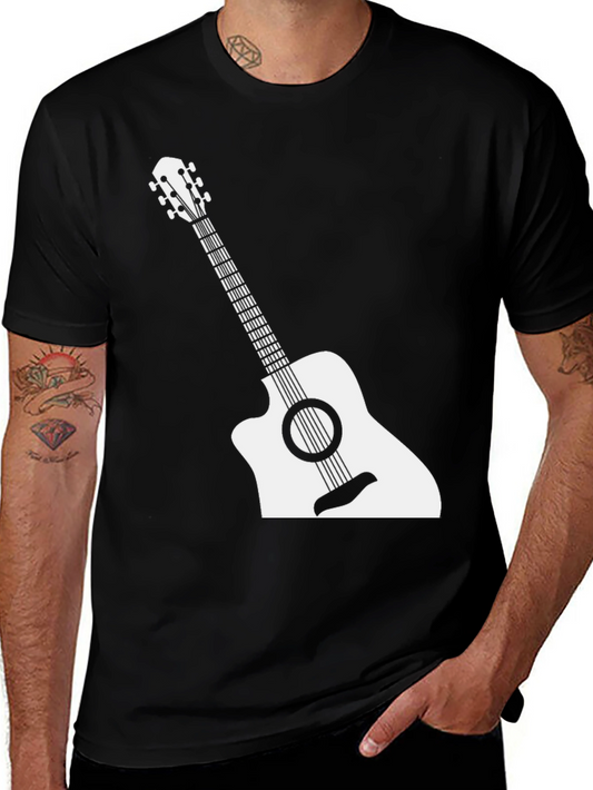 Guitar Graphic Tee - Musician Style