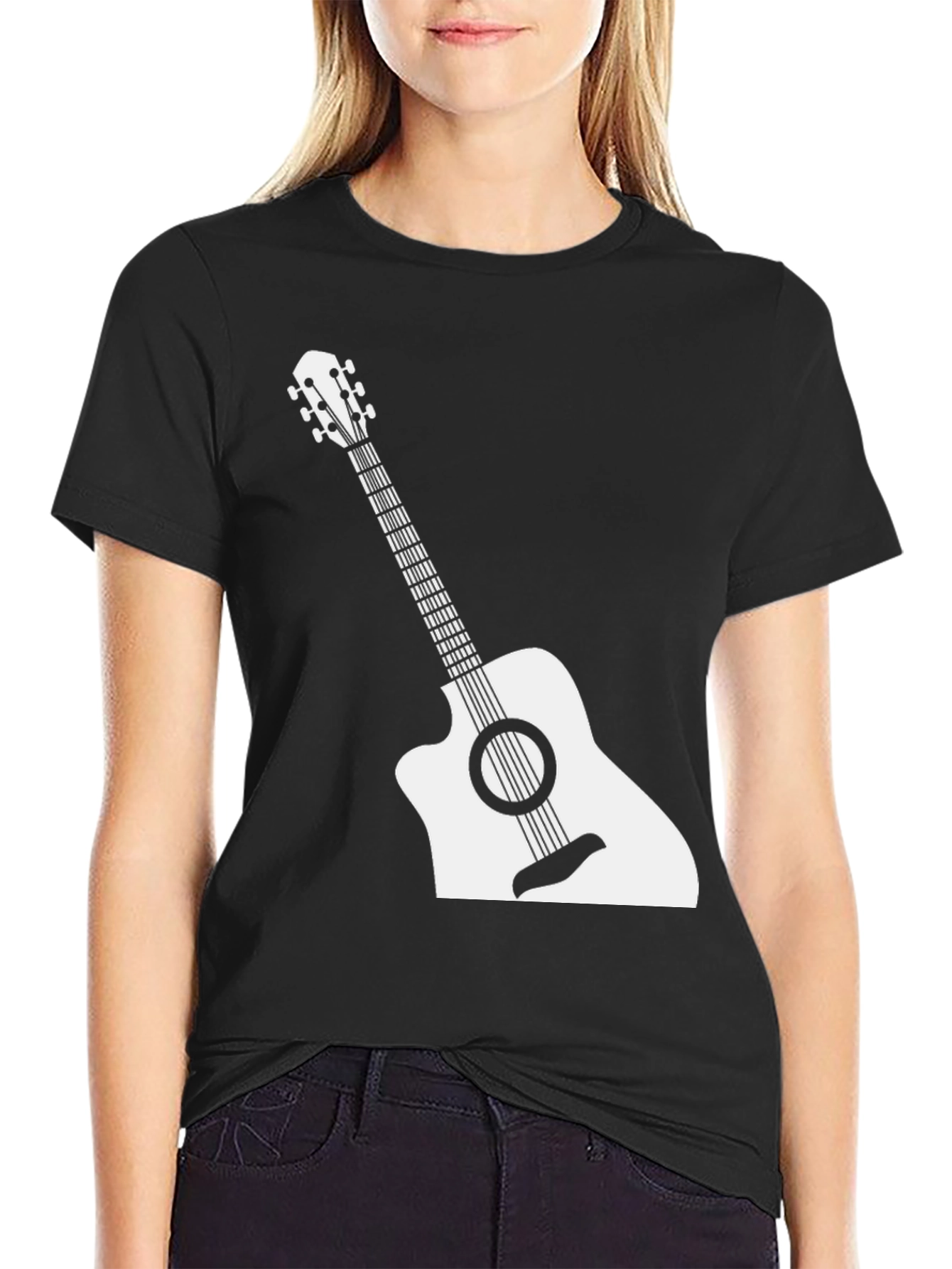 Guitar Graphic Tee - Musician Style