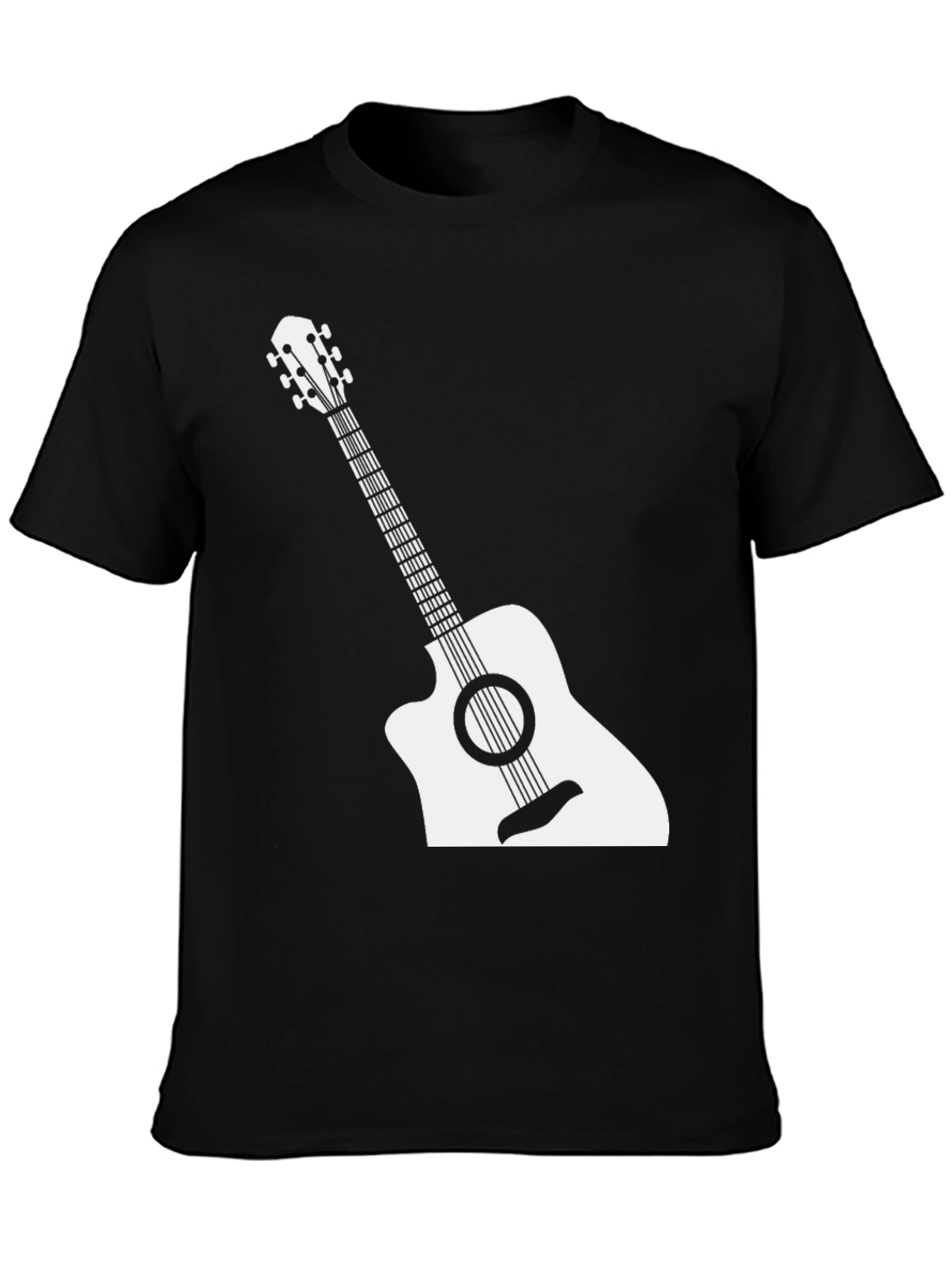 Guitar Graphic Tee - Musician Style