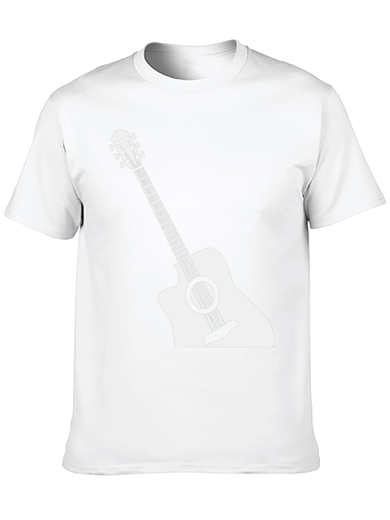 Guitar Graphic Tee - Musician Style