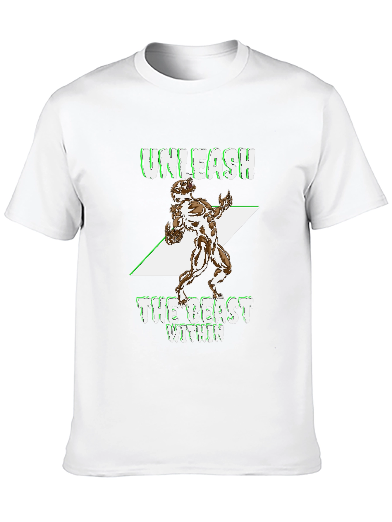 Unleash The Beast Within Black T-Shirt
