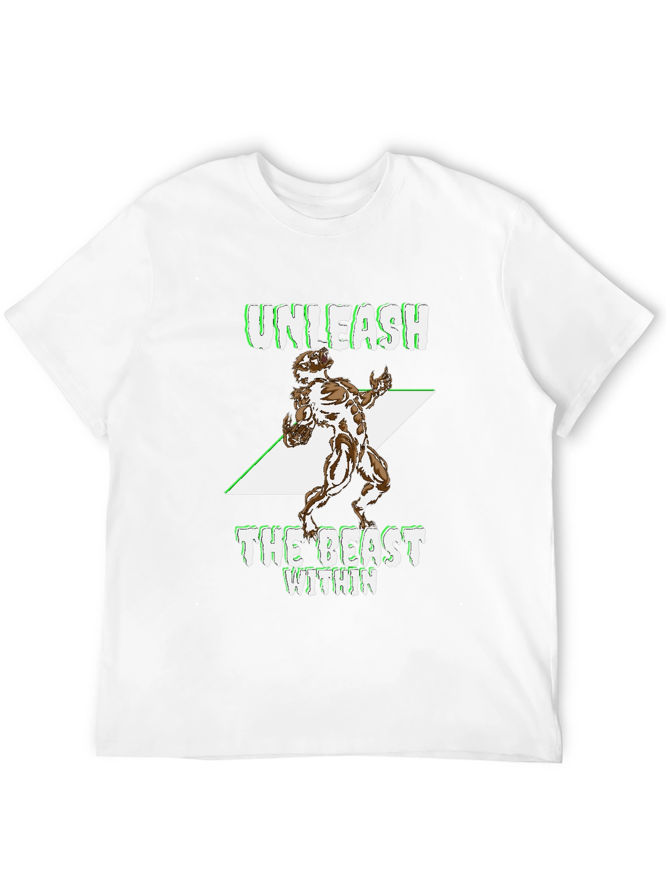Unleash The Beast Within Black T-Shirt
