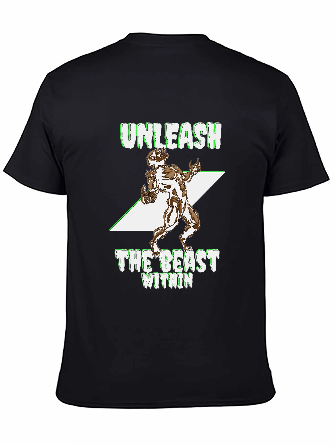 Unleash The Beast Within Black T-Shirt