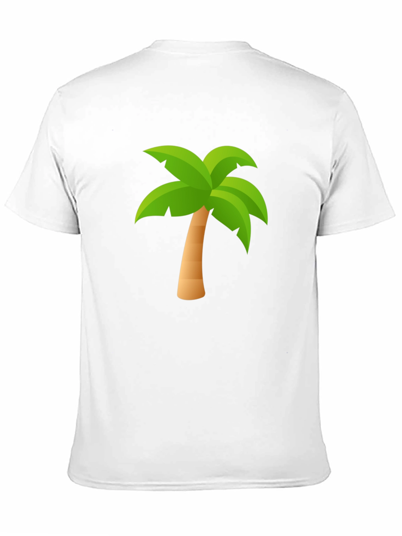 Tropical Palm Tree Black T-Shirt - Summer Ready!