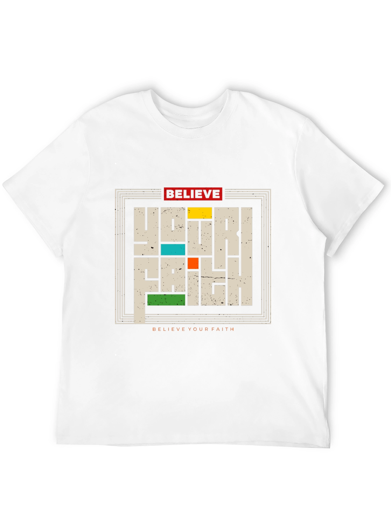 Believe Your Faith Graphic Tee - Black