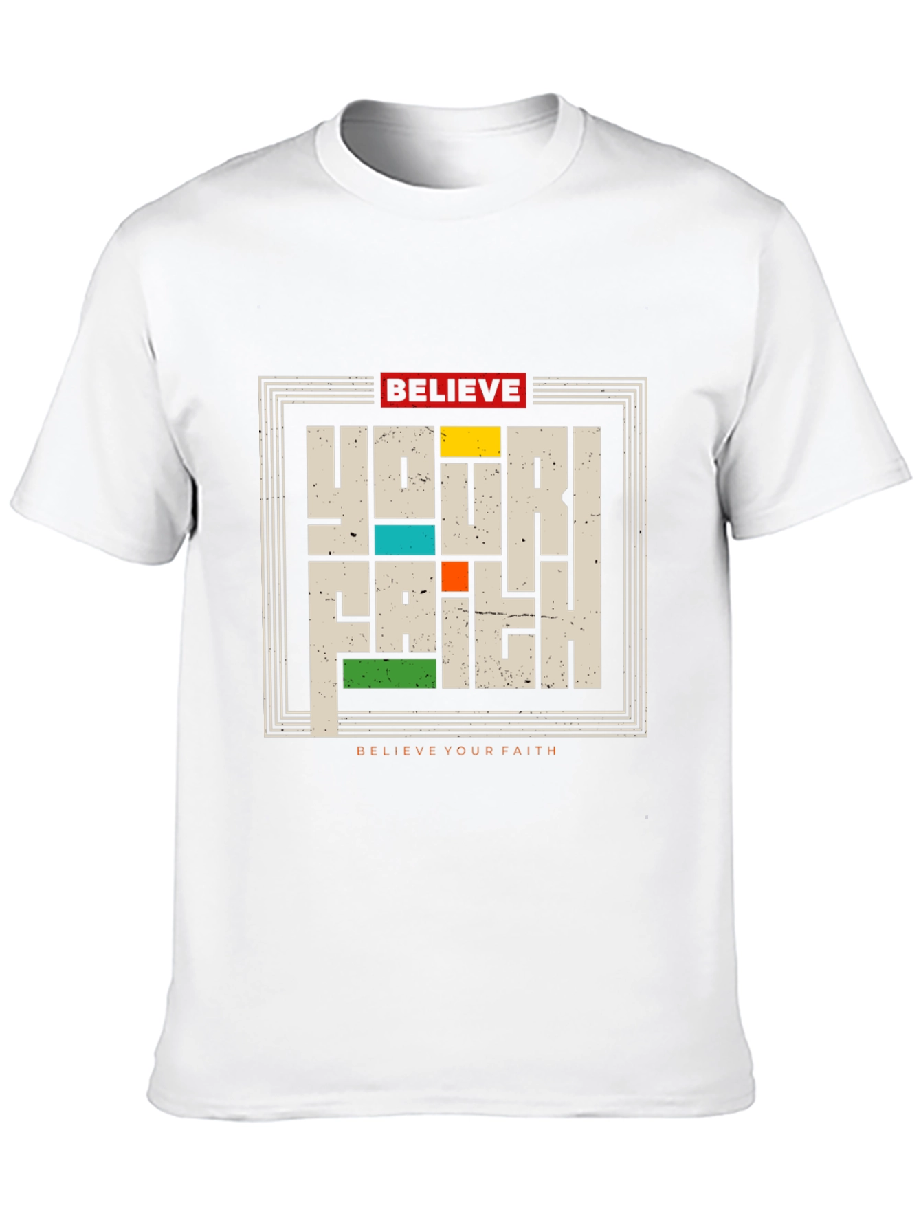 Believe Your Faith Graphic Tee - Black