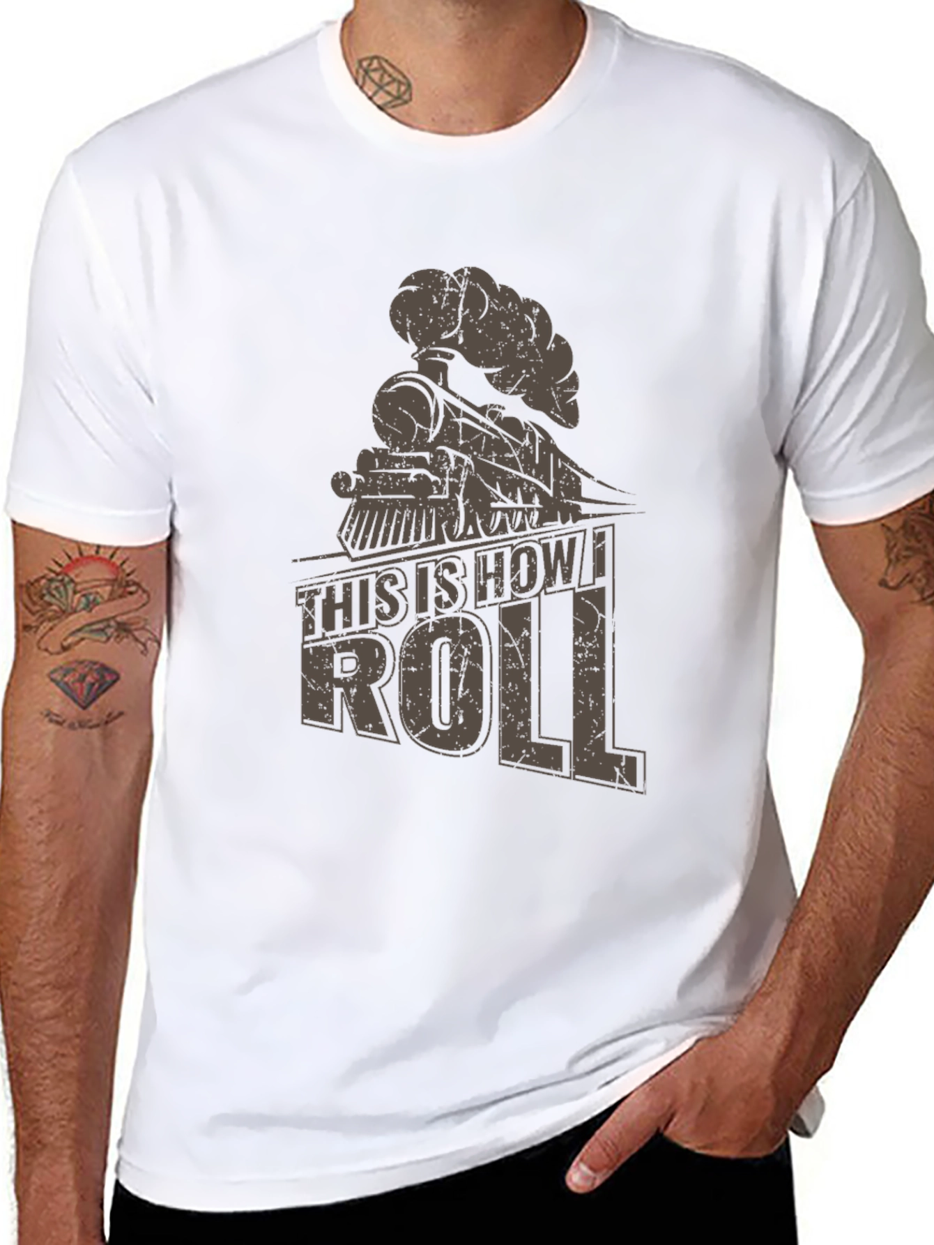 This is How I Roll Train T-Shirt