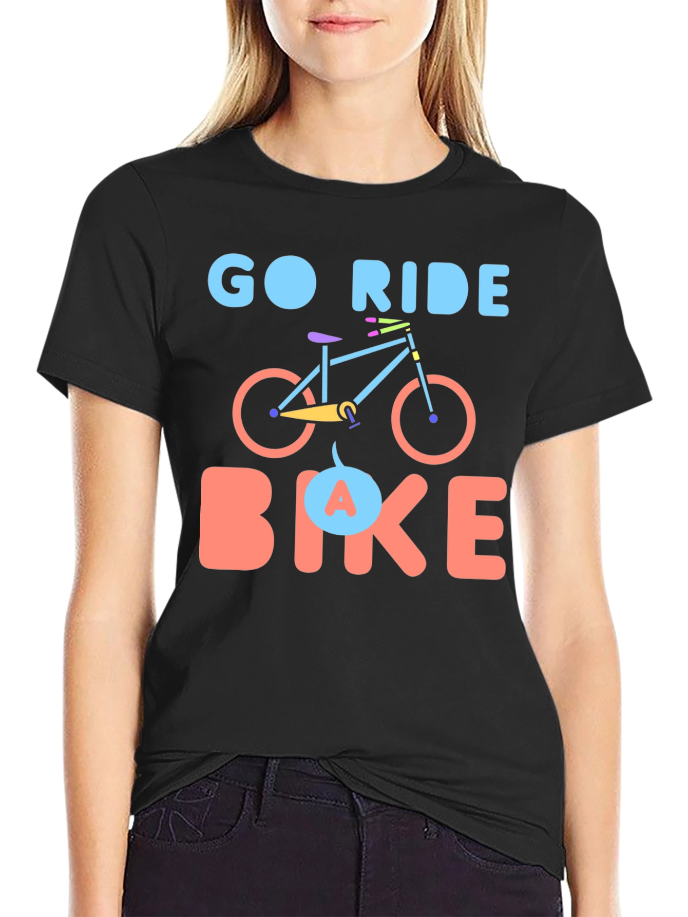 Go Ride a Bike Graphic Tee