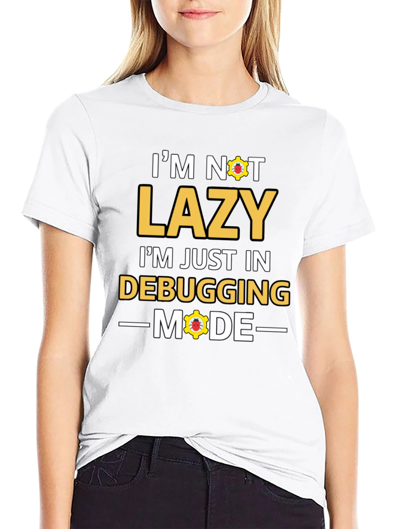 Debugging Mode T-Shirt - Funny Programmer Tee