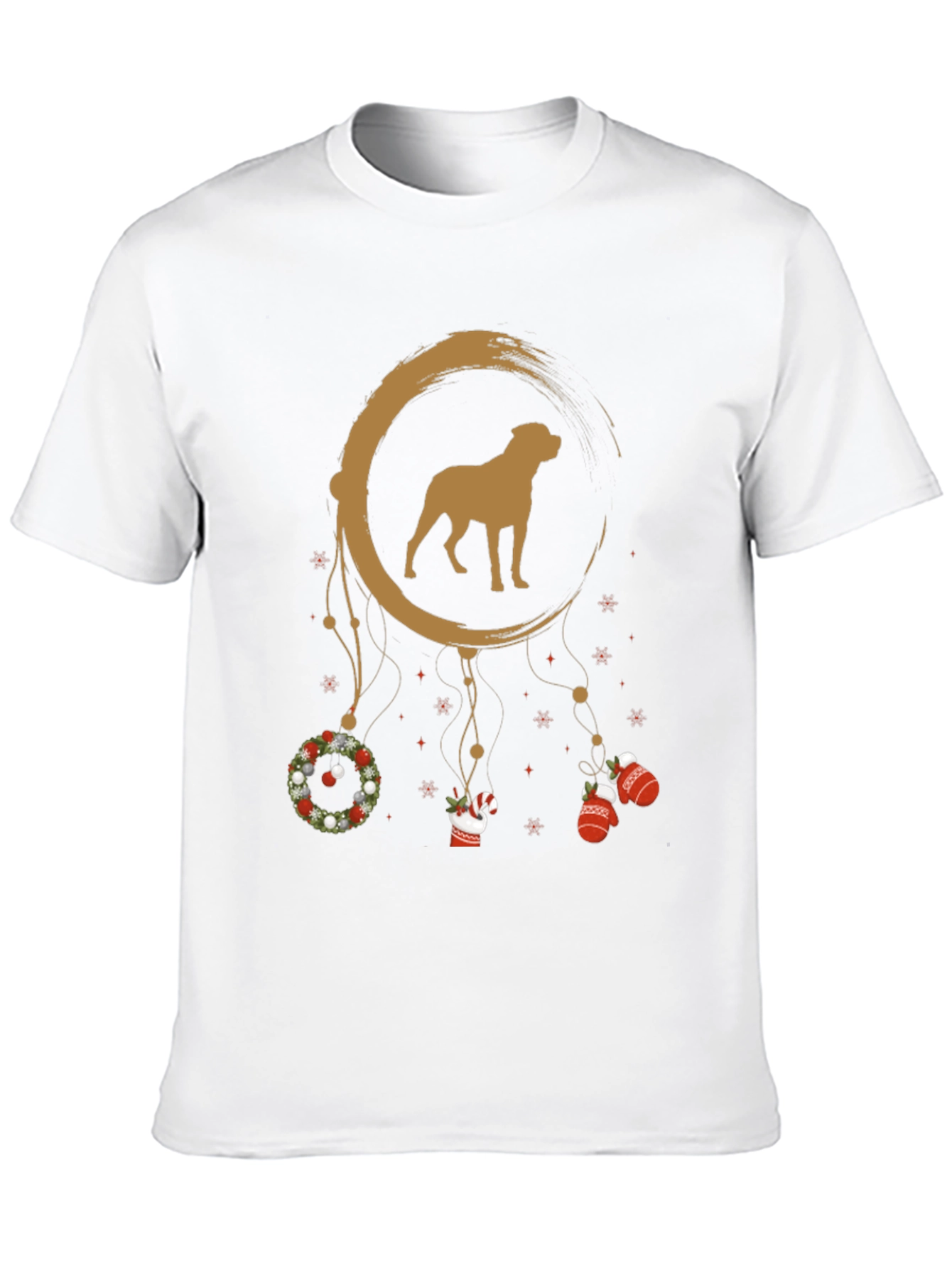 Dog Christmas Dreamcatcher T-Shirt