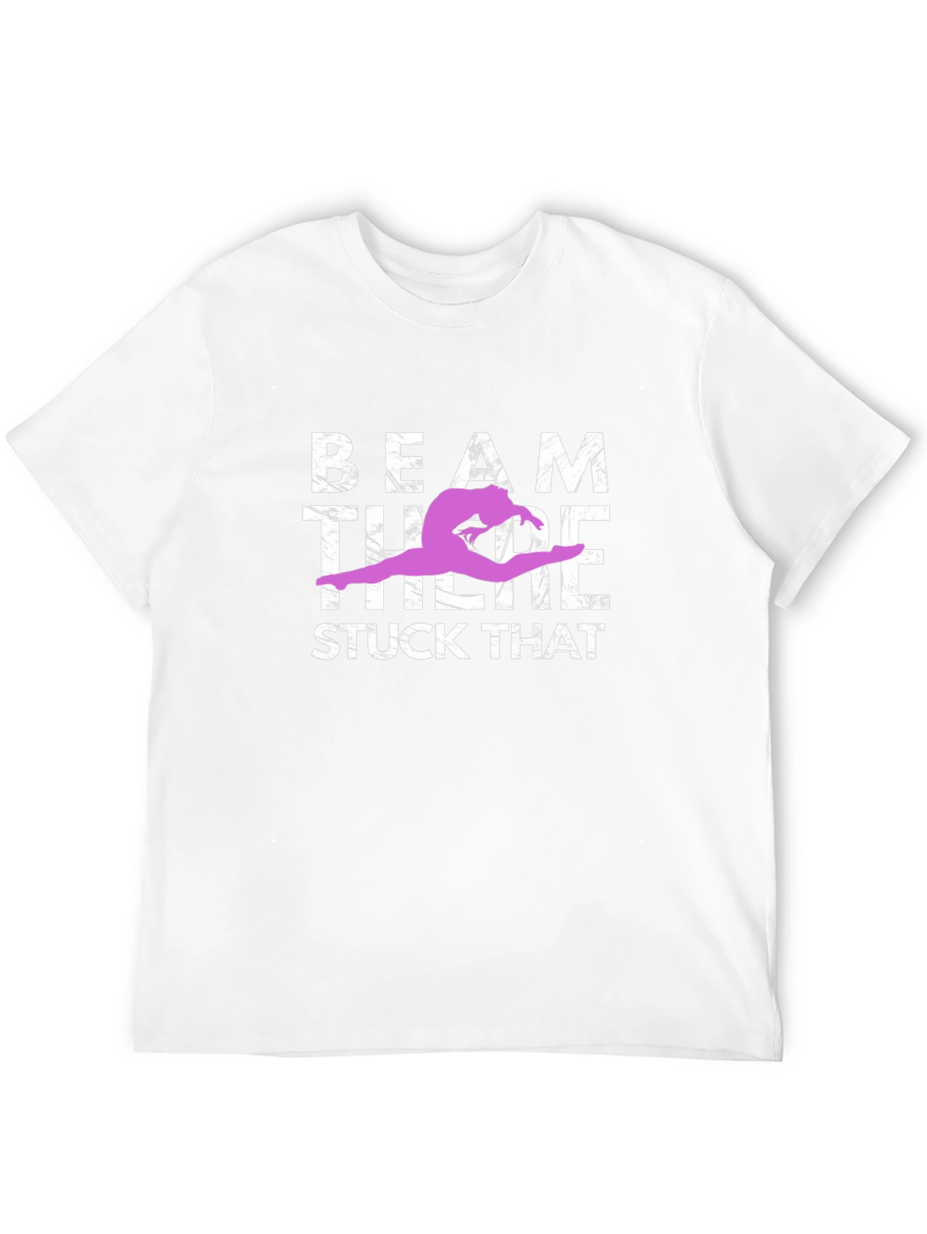 Gymnastics Beam T-Shirt - Stuck That Landing Tee