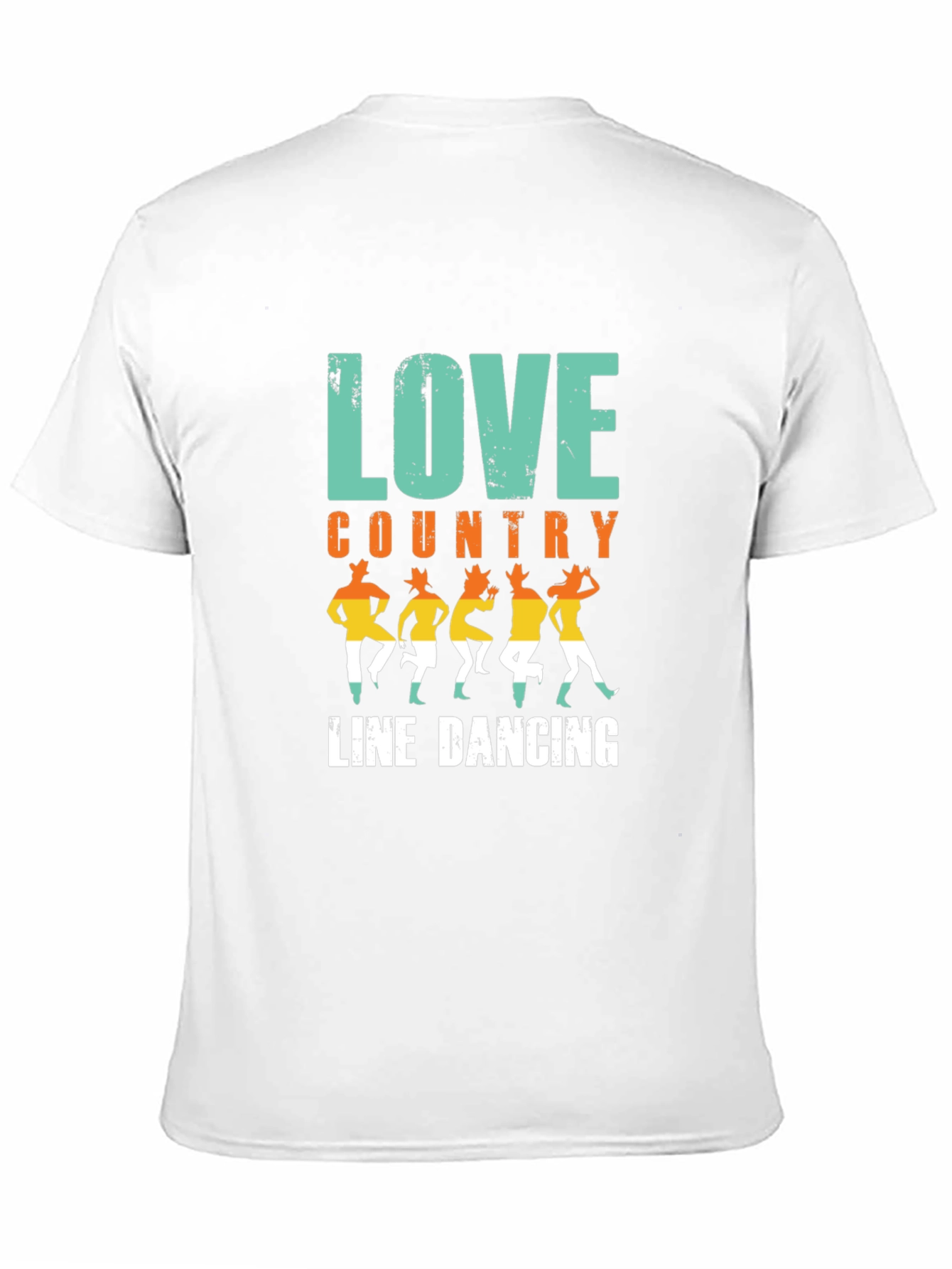 Love Country Line Dancing Graphic T-Shirt