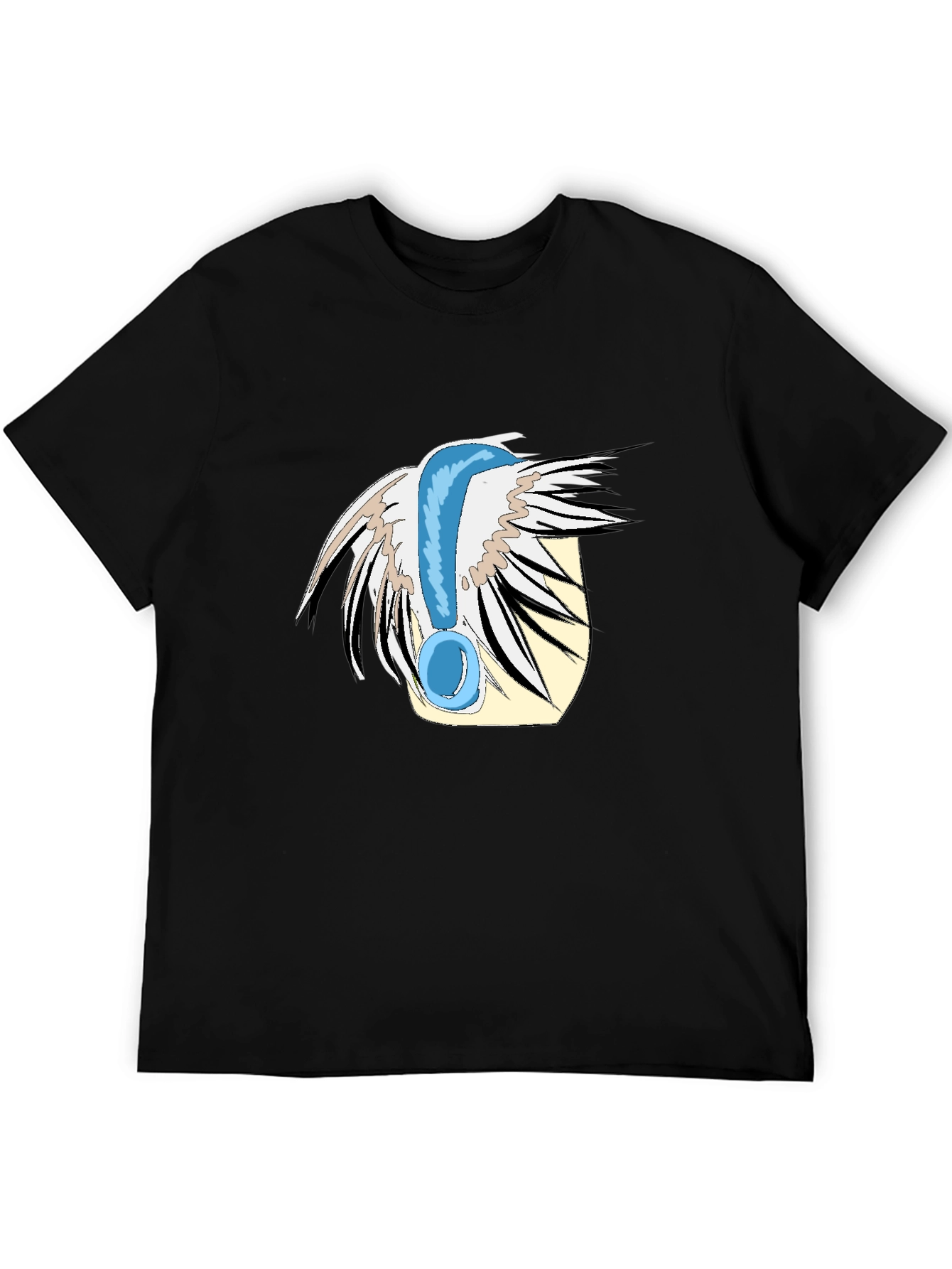 Statement T-Shirt - Blue Exclamation Point Design