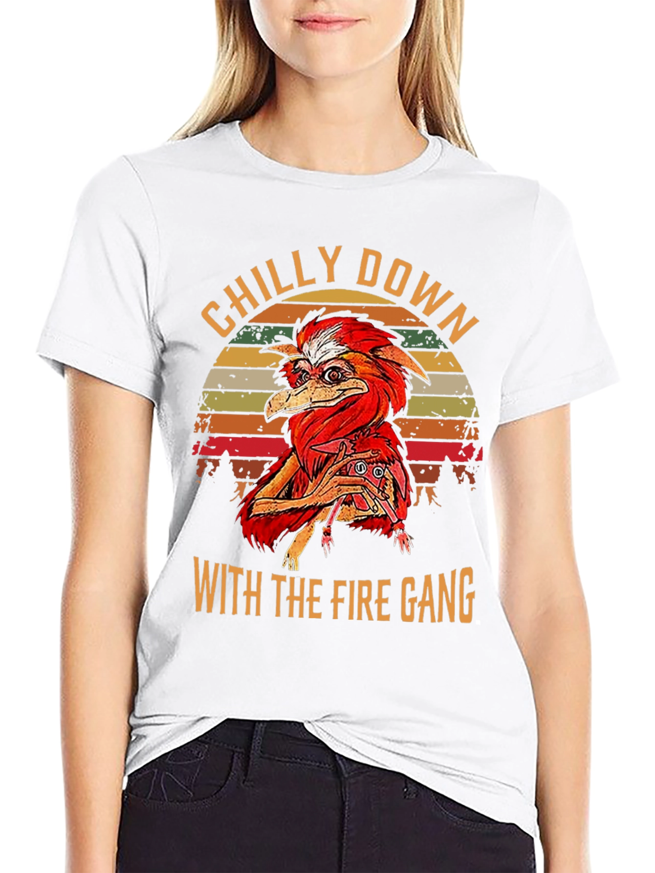 Chilly Down Fire Gang Graphic T-Shirt