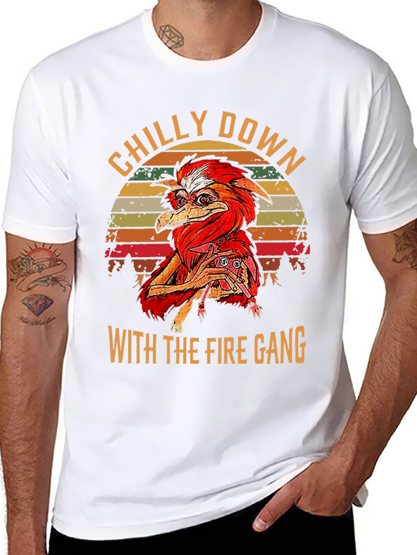 Chilly Down Fire Gang Graphic T-Shirt