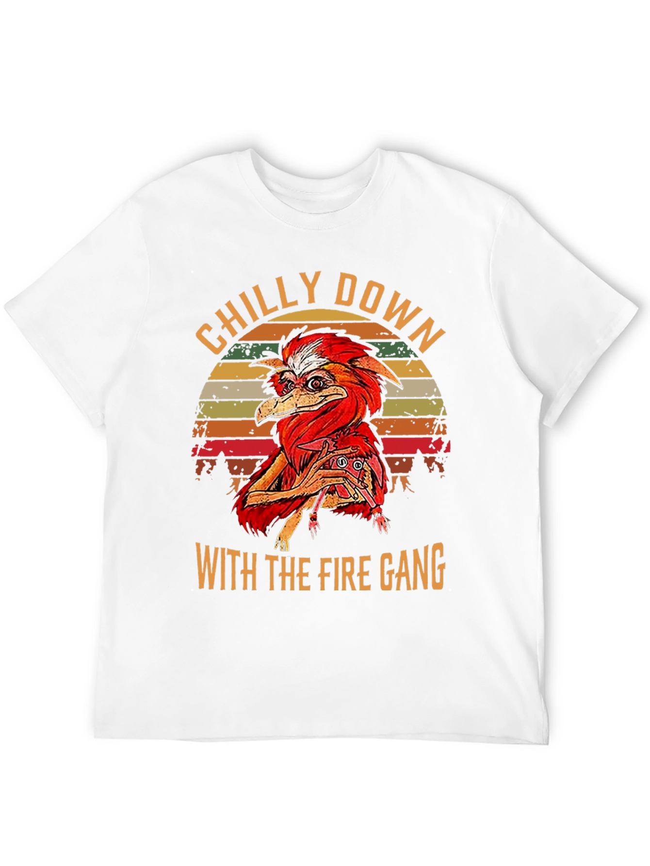 Chilly Down Fire Gang Graphic T-Shirt