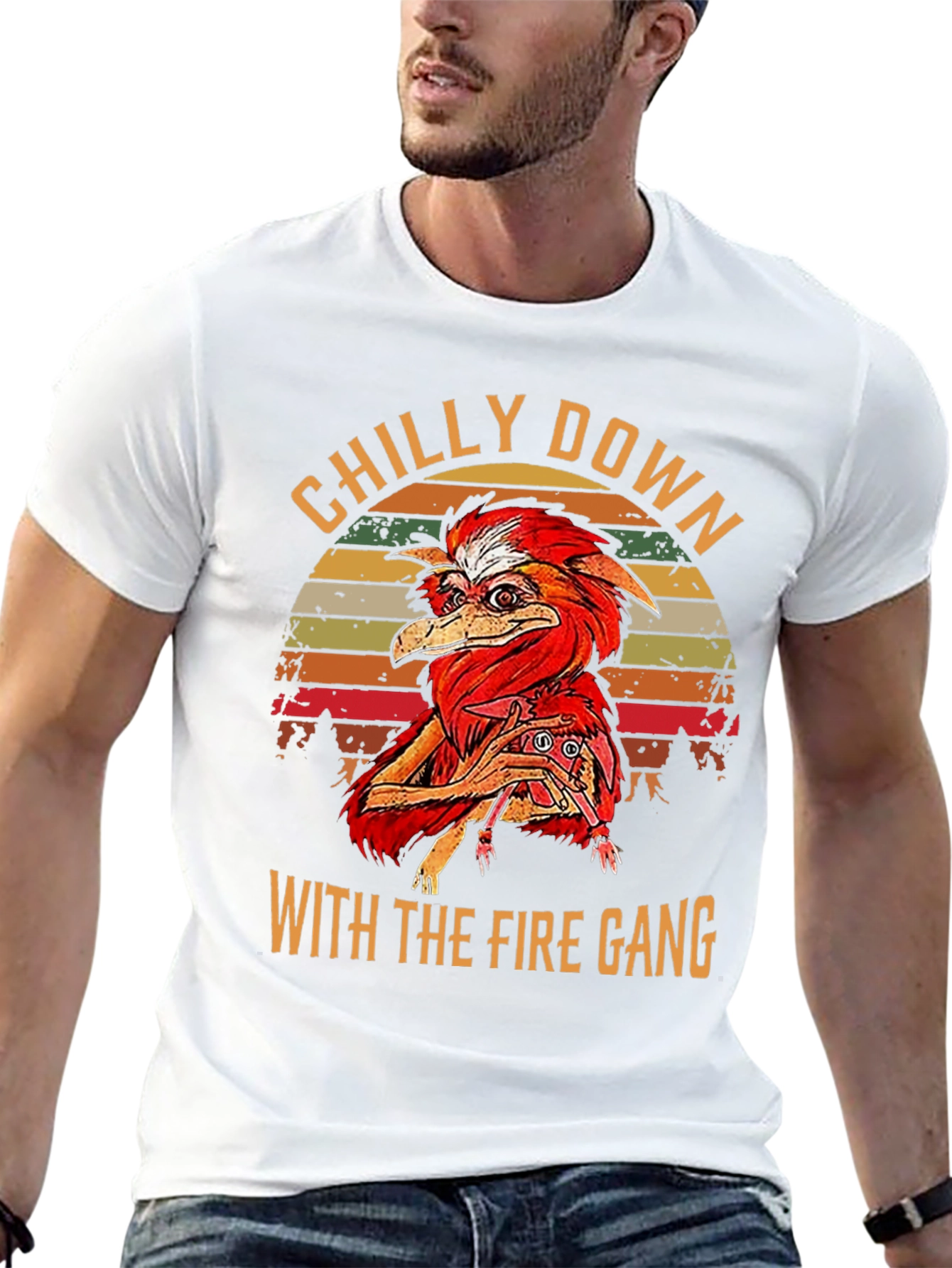 Chilly Down Fire Gang Graphic T-Shirt