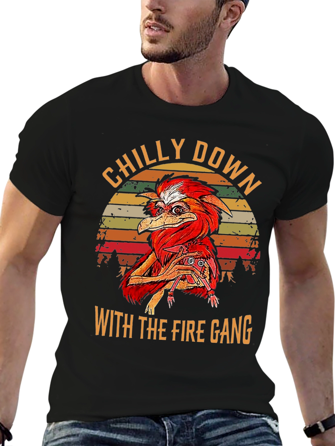 Chilly Down Fire Gang Graphic T-Shirt