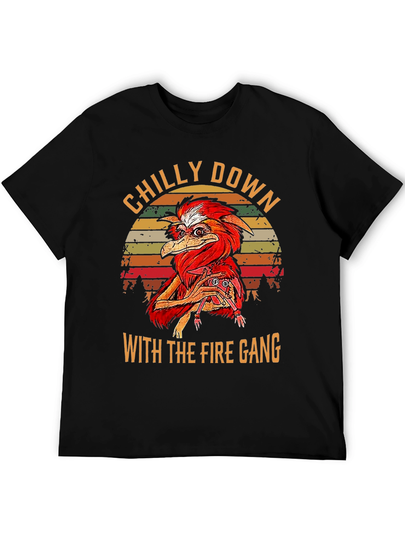 Chilly Down Fire Gang Graphic T-Shirt