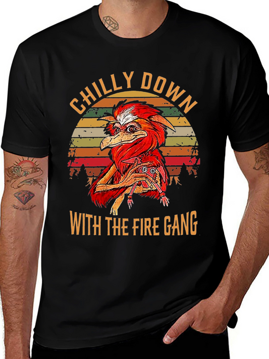 Chilly Down Fire Gang Graphic T-Shirt