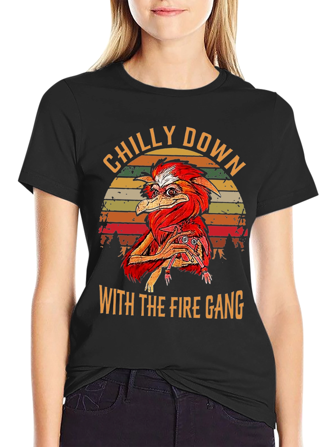 Chilly Down Fire Gang Graphic T-Shirt