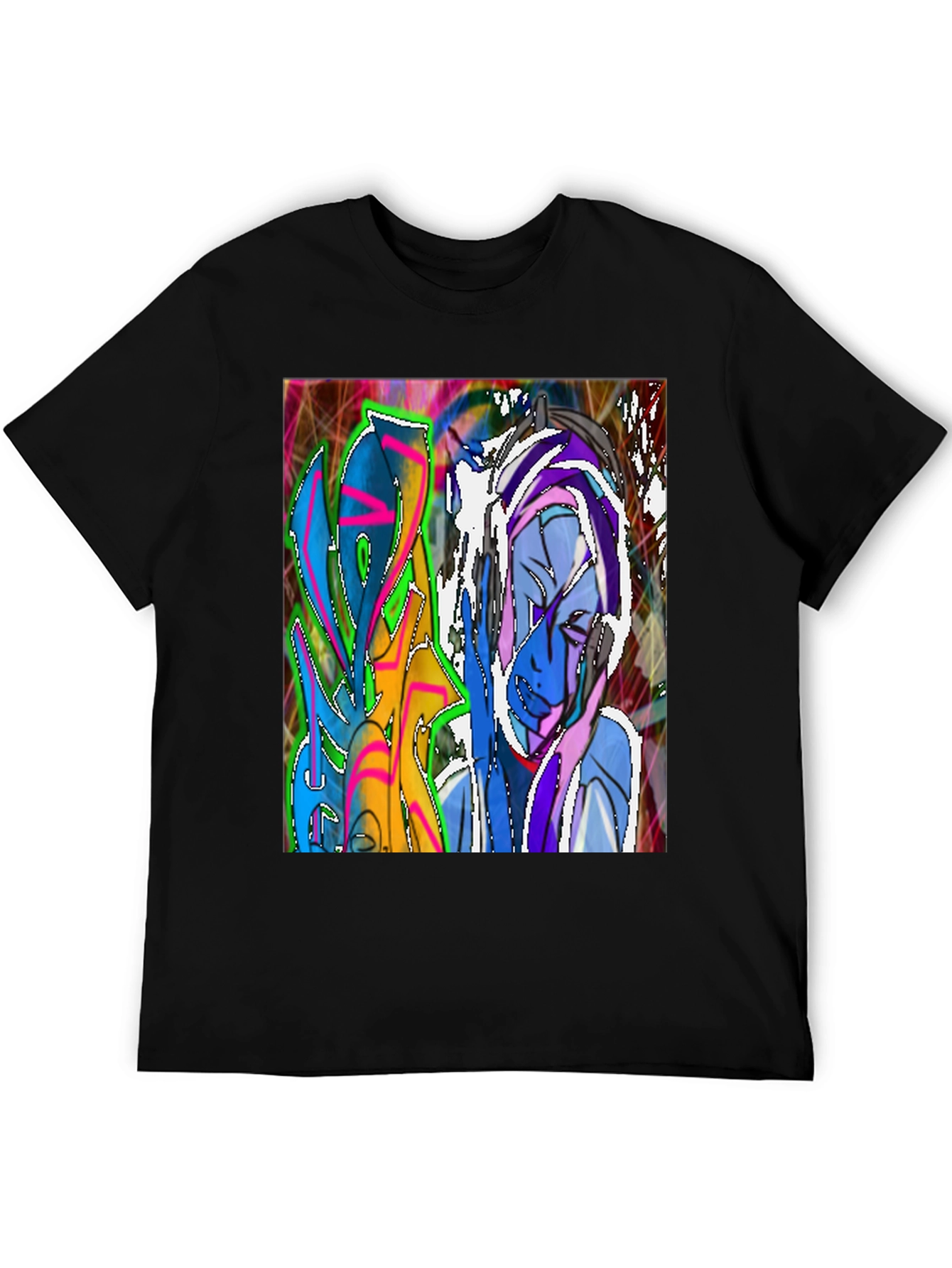 Abstract Graffiti Art T-Shirt - Street Style Tee