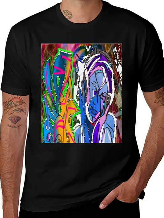 Abstract Graffiti Art T-Shirt - Street Style Tee