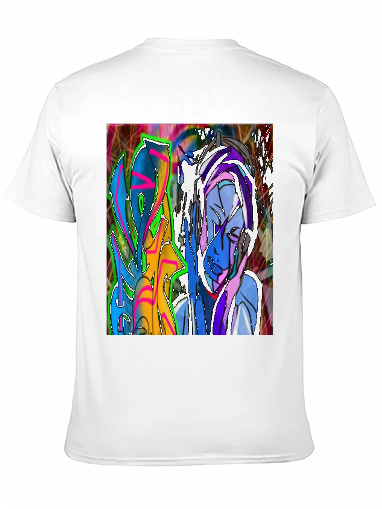 Abstract Graffiti Art T-Shirt - Street Style Tee