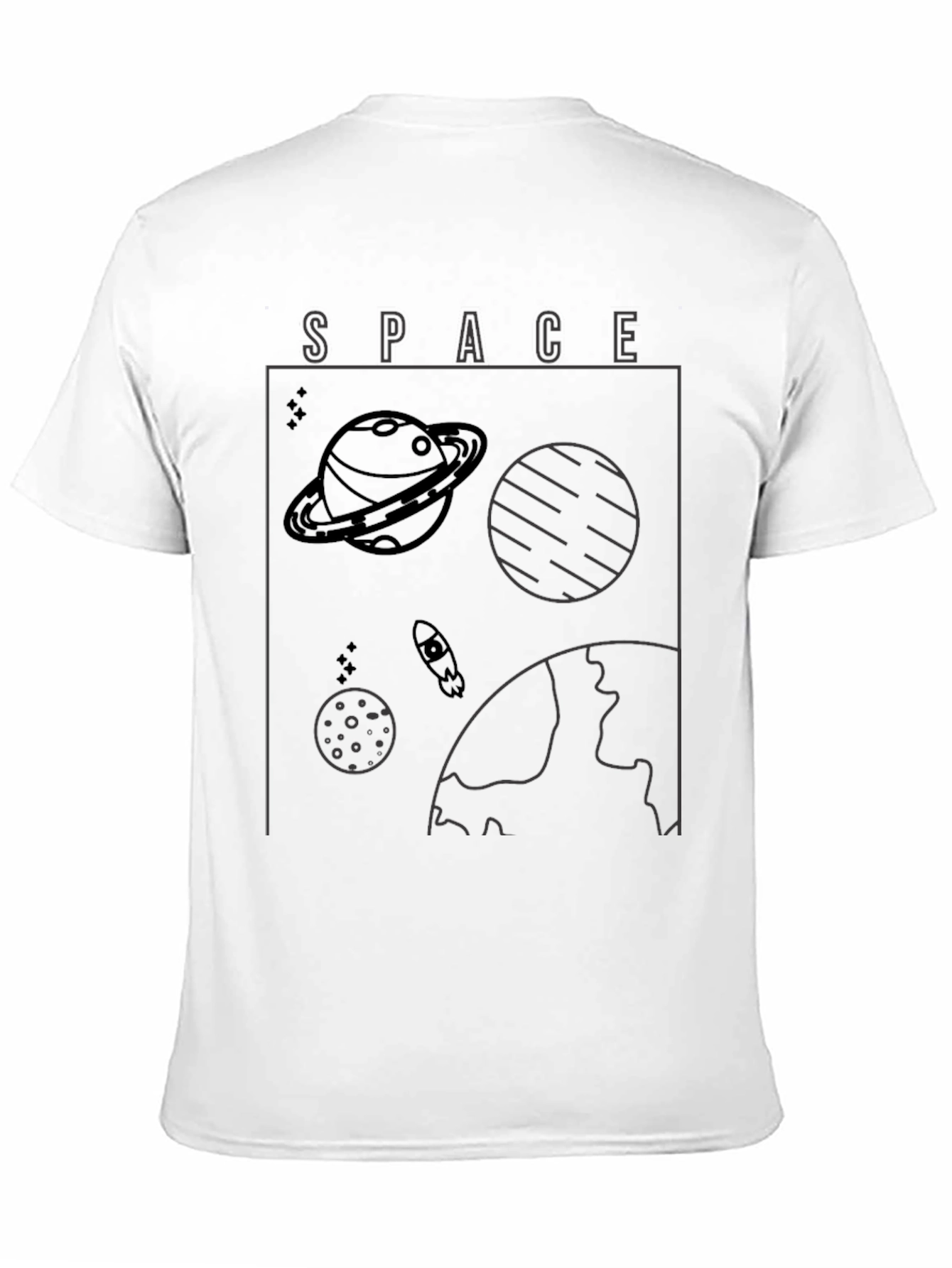 Space Graphic T-Shirt - Unisex