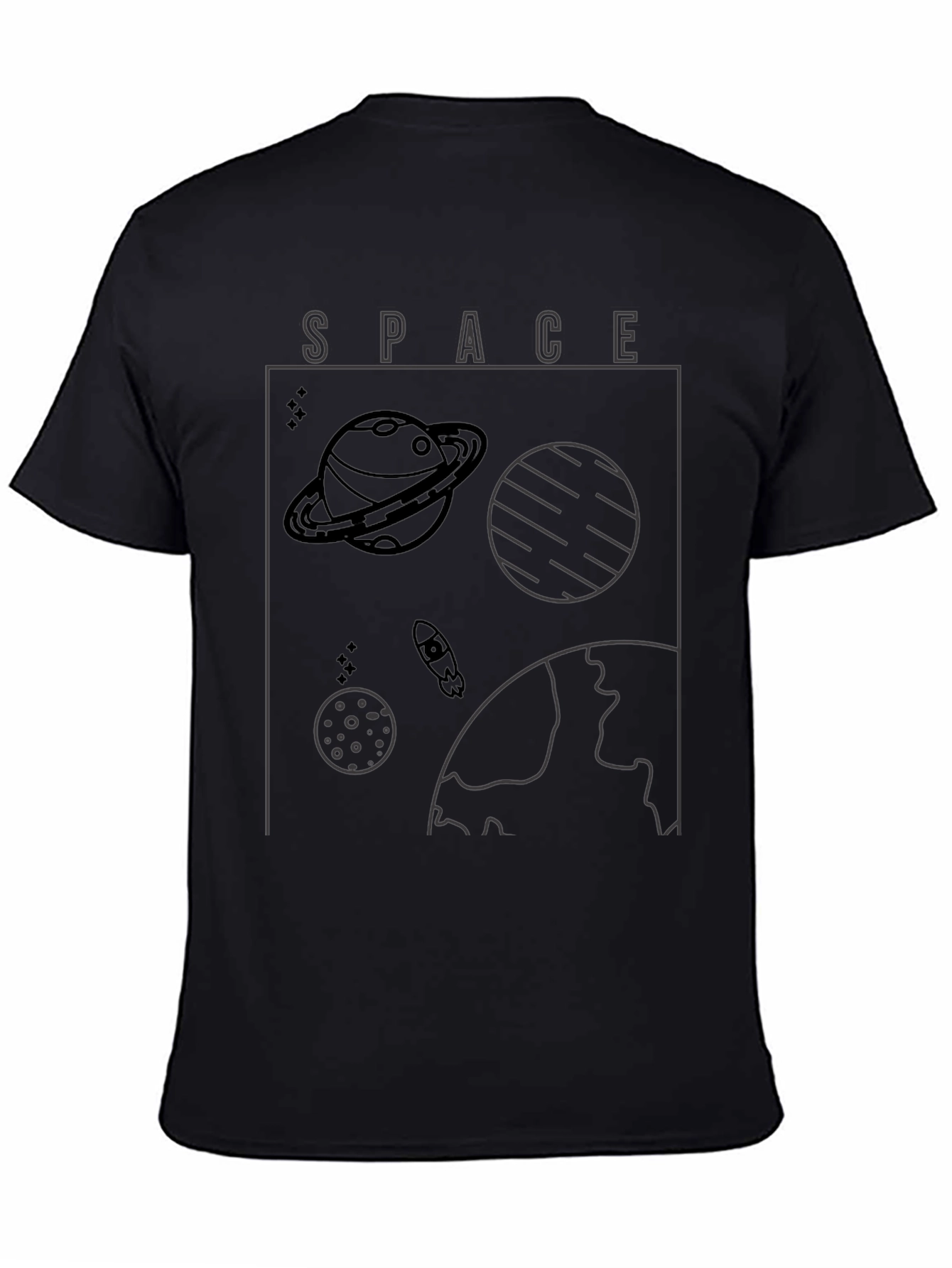 Space Graphic T-Shirt - Unisex