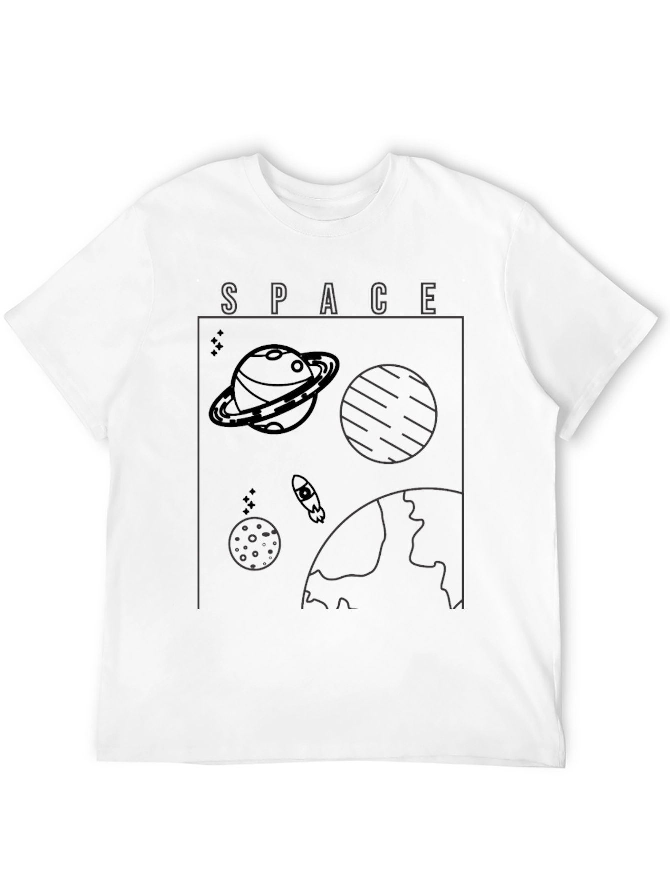 Space Graphic T-Shirt - Unisex