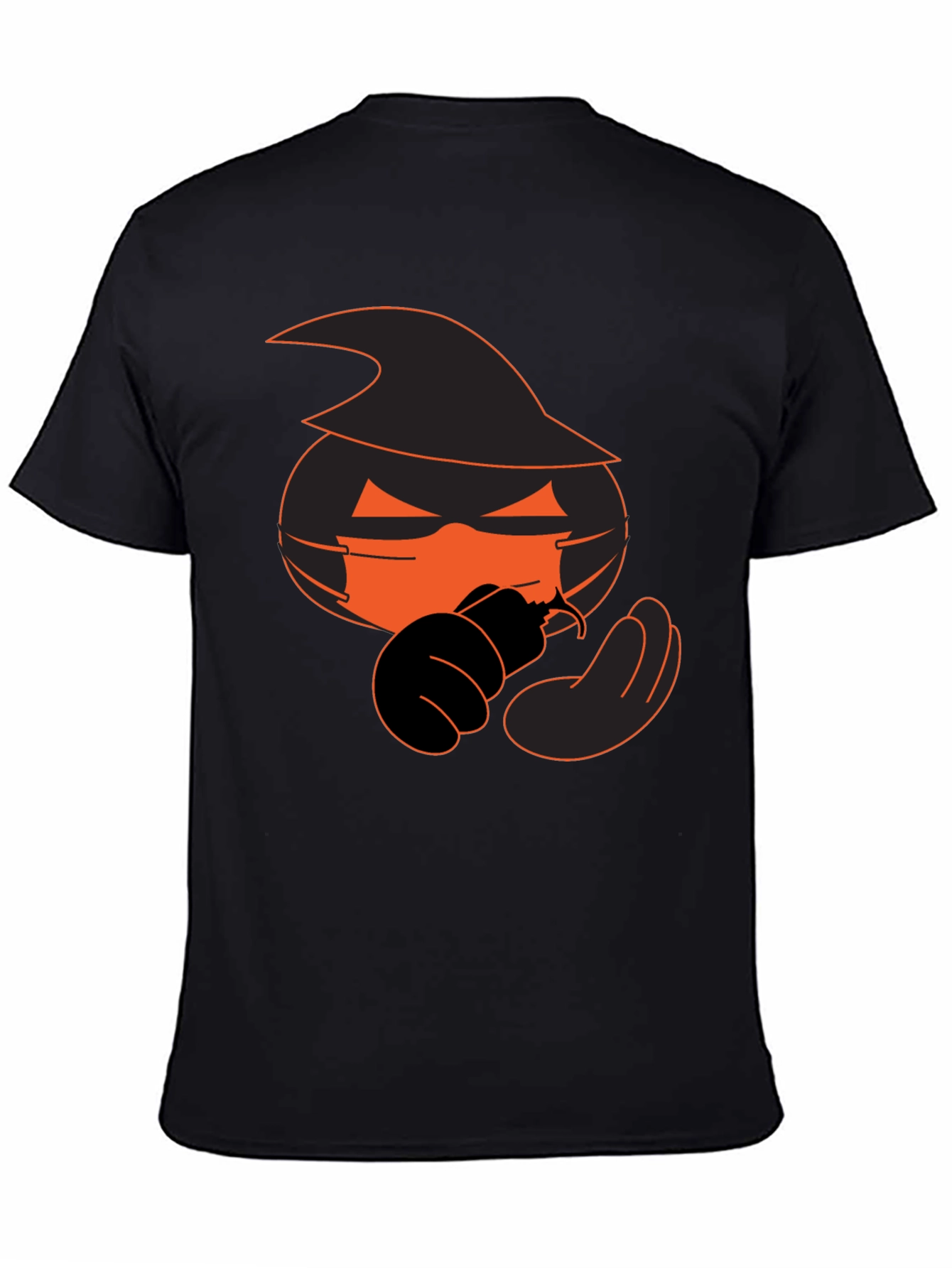 Halloween Pumpkin Witch Graphic Tee