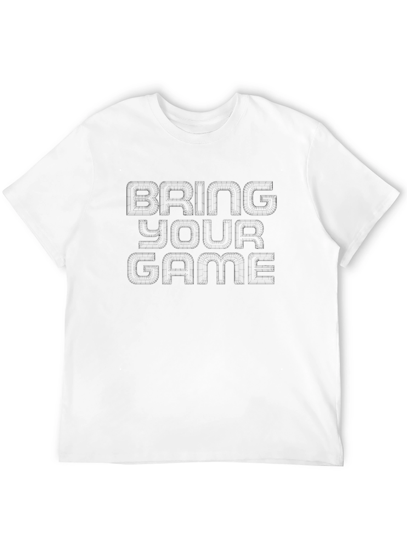 Mens Black Crew Neck T-Shirt