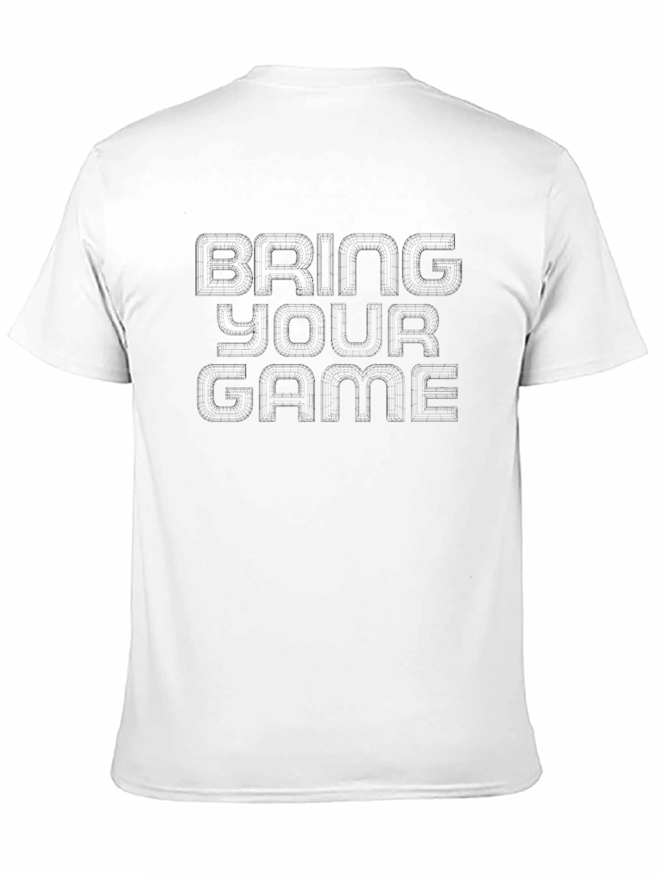 Mens Black Crew Neck T-Shirt