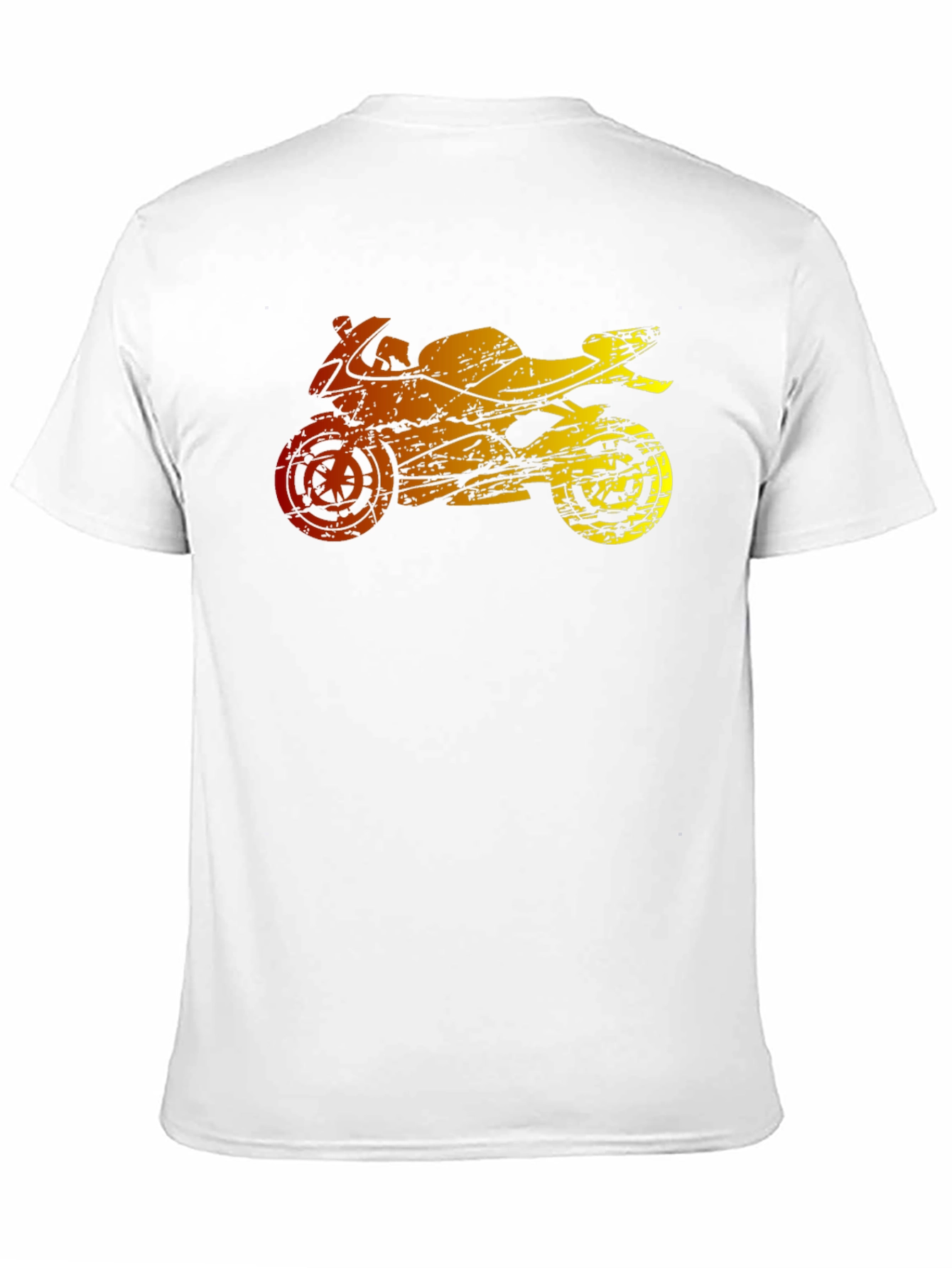 Motorcycle Graphic T-Shirt - Black