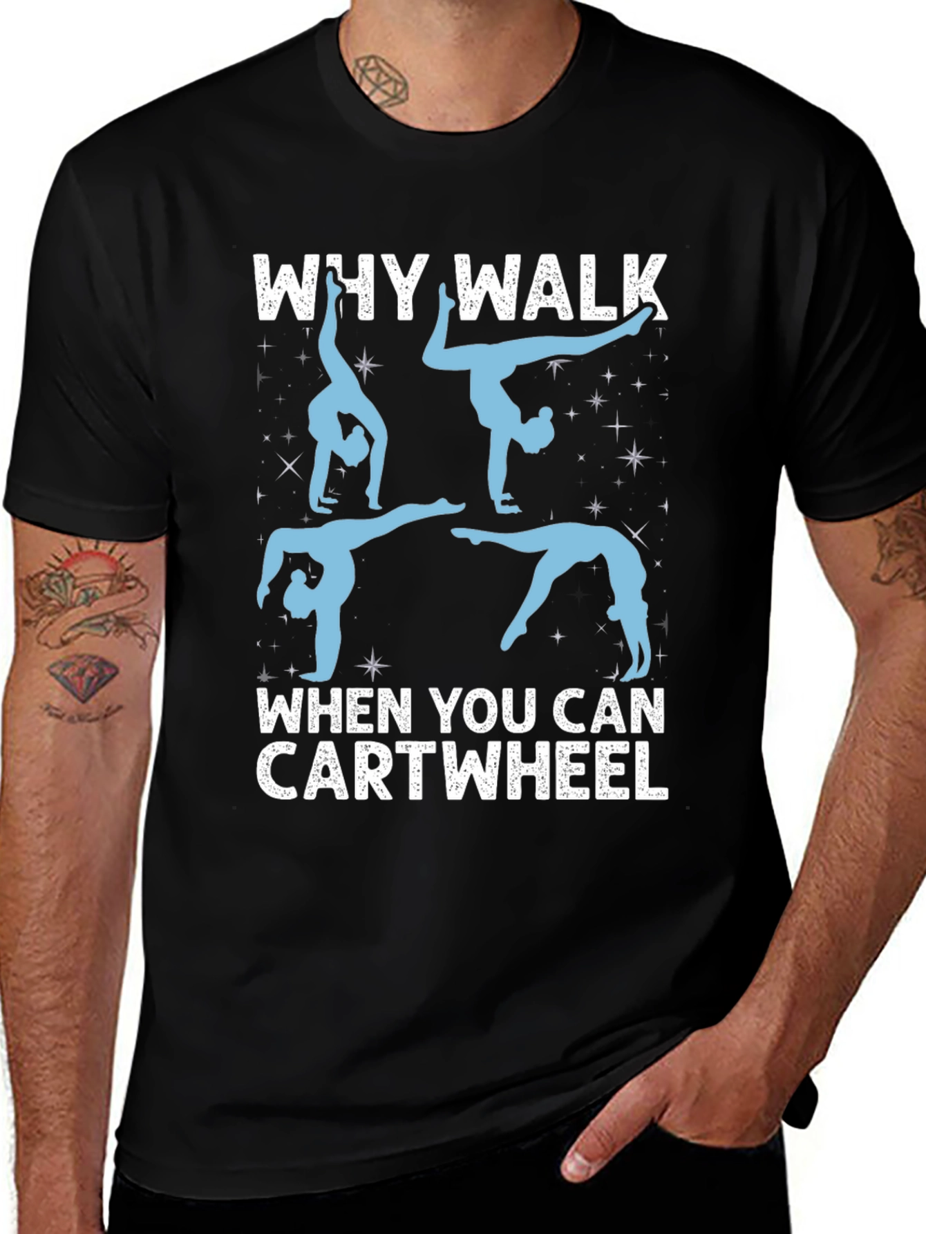 Gymnastics Cartwheel T-Shirt