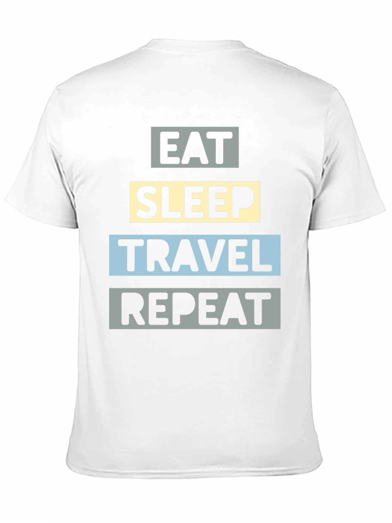 Eat Sleep Travel Repeat T-Shirt - Adventure Tee