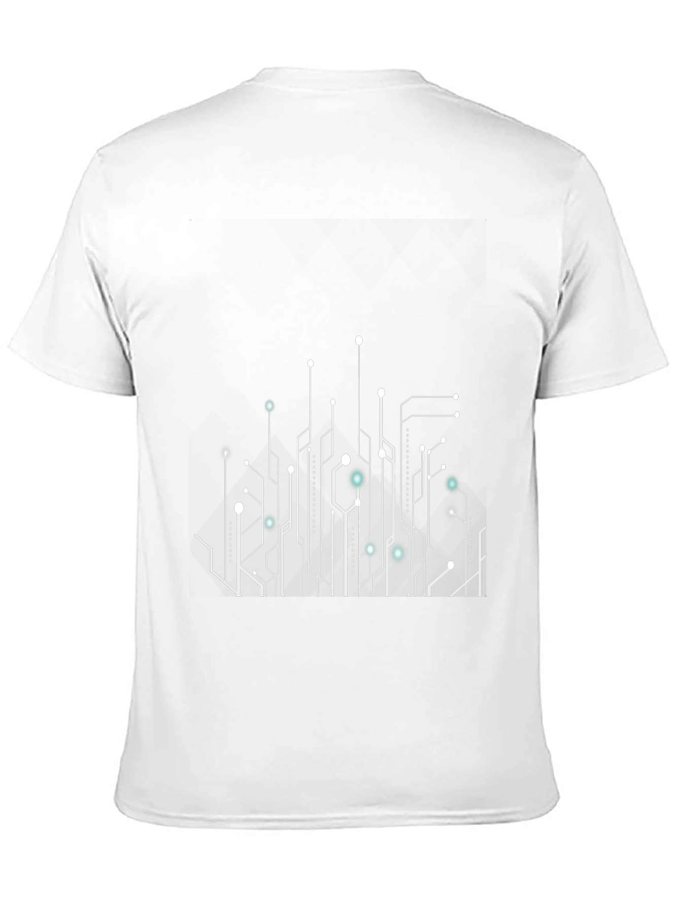 Circuit Board Graphic Tee - Black