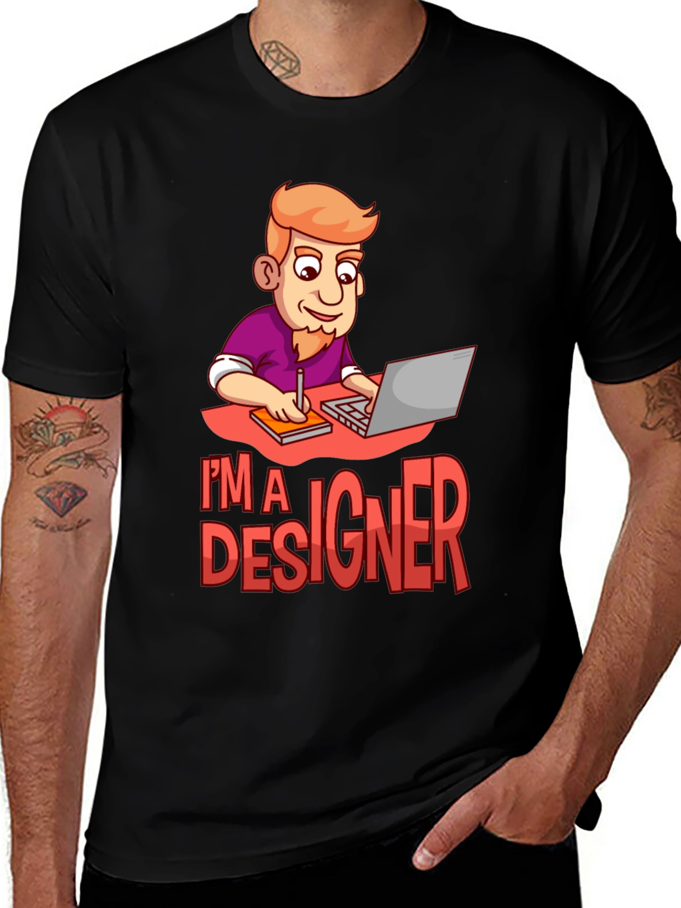 Im a Designer Graphic T-Shirt