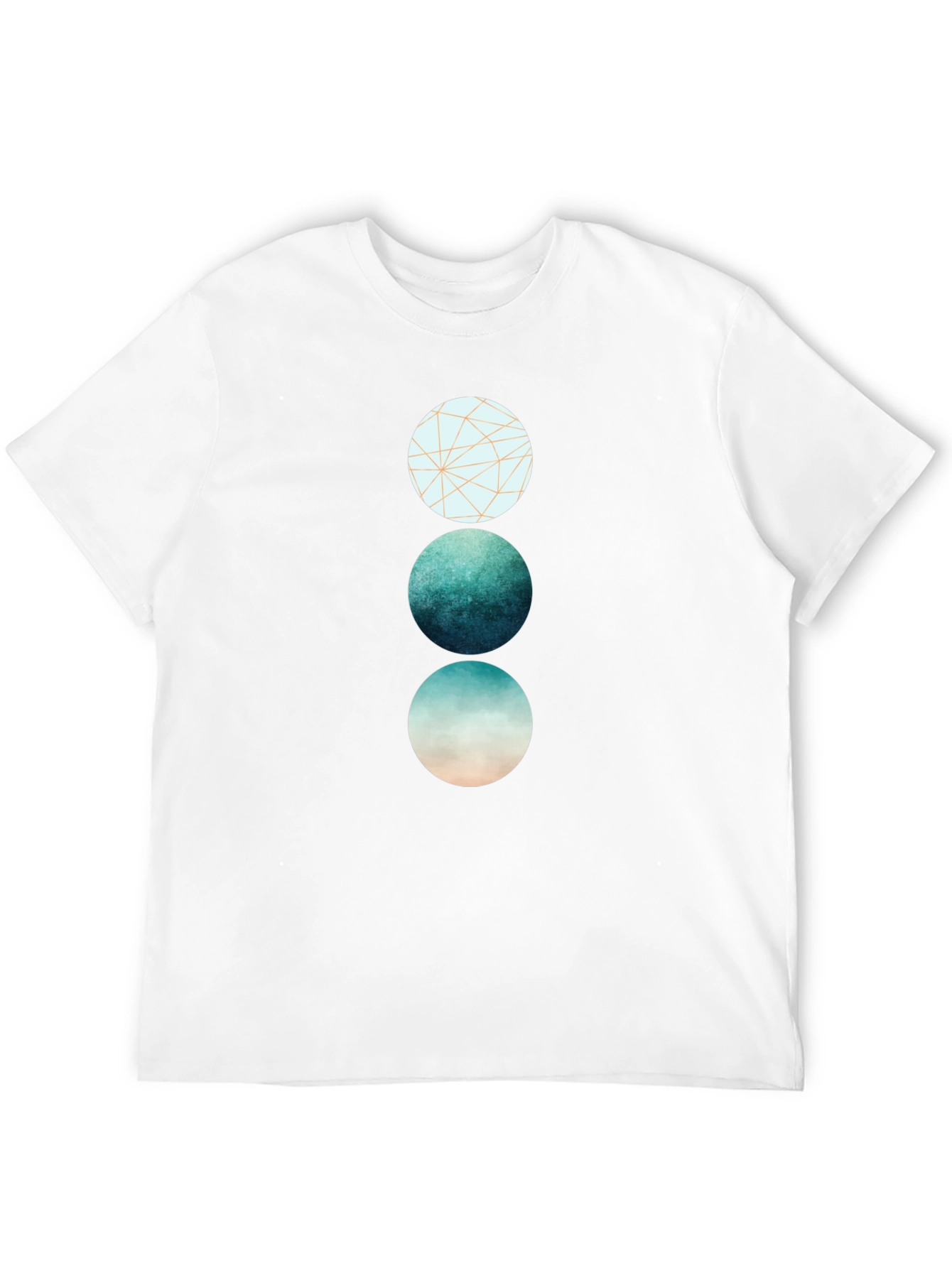 Geometric Circle Graphic Tee