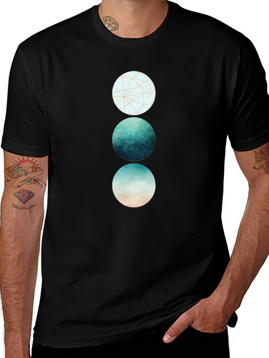 Geometric Circle Graphic Tee