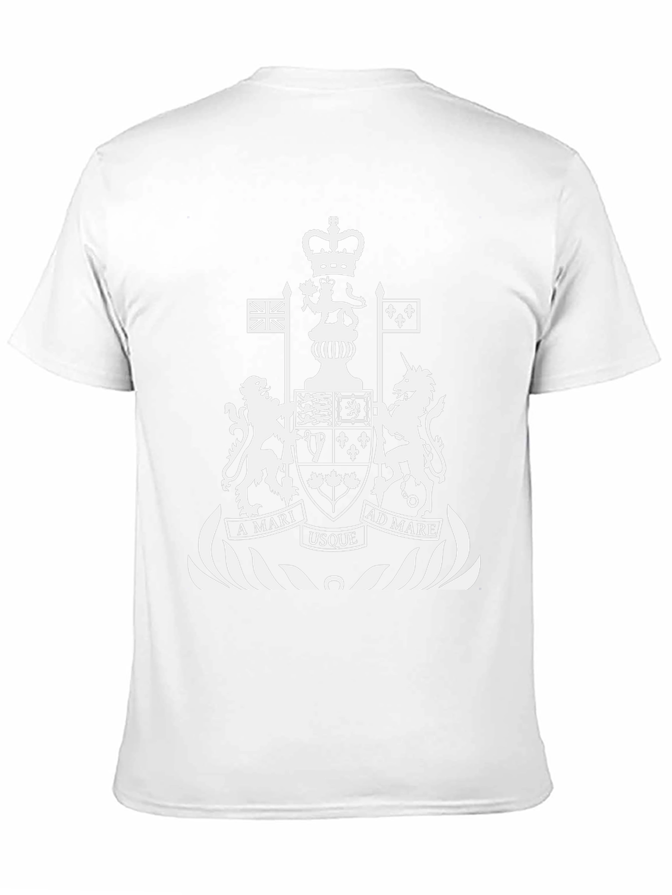 Canada Coat of Arms Black T-Shirt