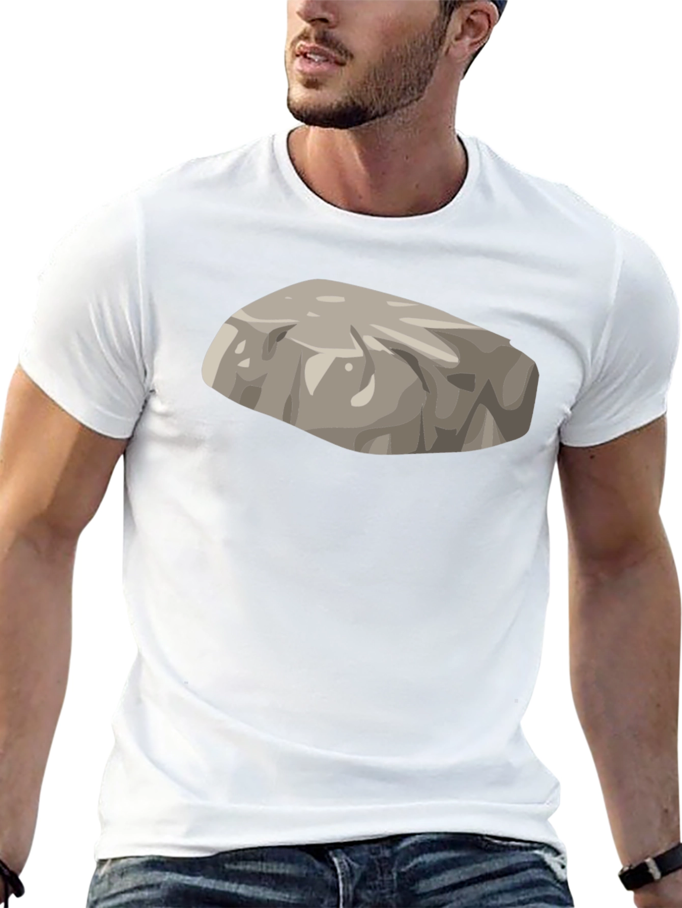 Rock Graphic Black T-Shirt - Casual Wear