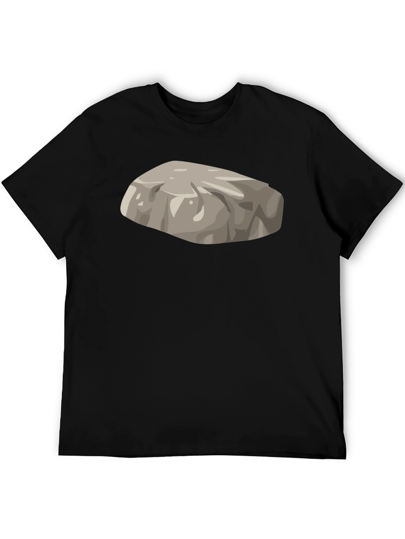 Rock Graphic Black T-Shirt - Casual Wear