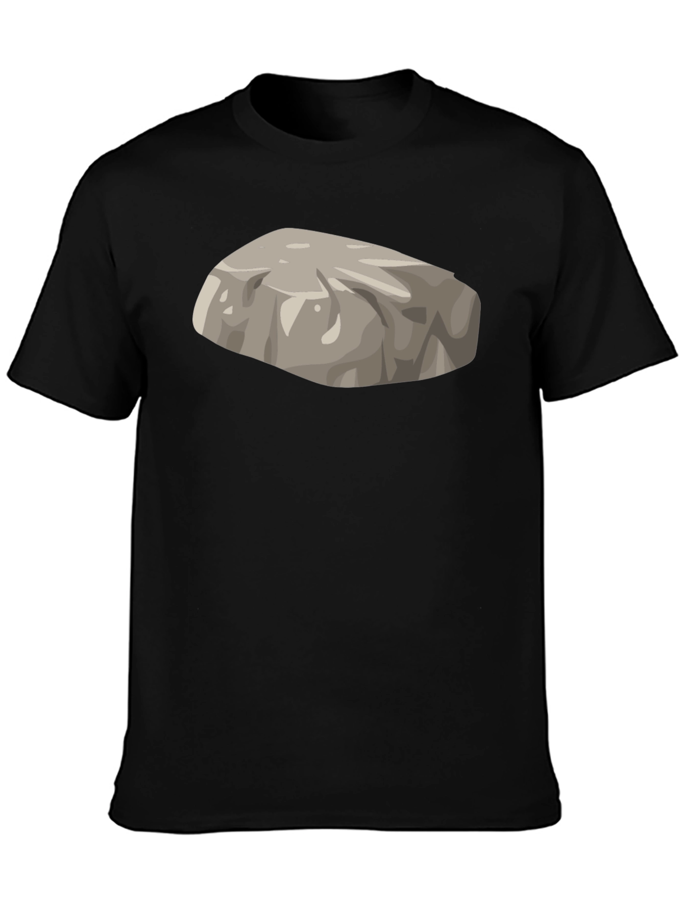 Rock Graphic Black T-Shirt - Casual Wear
