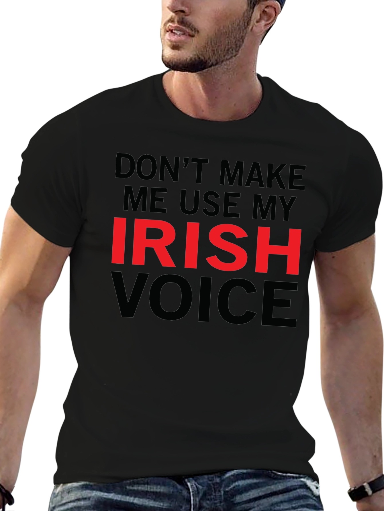 Irish Voice T-Shirt - Funny St. Patricks Day Tee